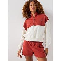 Sweaty Betty Womens Training Revive Crop Half Zip - White