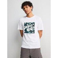 Jack & Jones Hawaii Box Logo T-Shirt - White