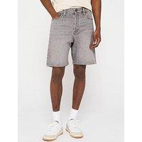 Jack & Jones Tony Loose Fit Denim Shorts - Grey Denim