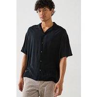 Jack & Jones Jack & Jones Jeff Solid Resort Shirt - Black