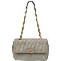 Dkny Finley Lg Flap Shoulder - Light Grey