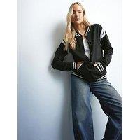 Long Tall Sally Tall Varsity Bomber Jacket
