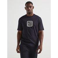 Armani Exchange Logo Crew Neck T-Shirt - Navy