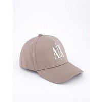 Armani Exchange Logo Baseball Cap - Light Brown