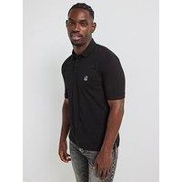 Armani Exchange Icon Project Polo Shirt - Black
