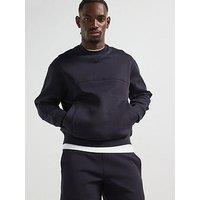 Armani Exchange Blue Edition Crew Neck Sweat - Navy