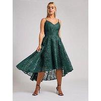 Yours Curve Lace Prom Dress
