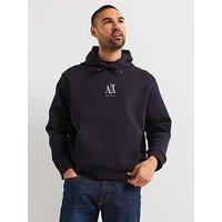 Armani Exchange Icon Project Hoodie - Navy