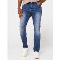 Armani Exchange Slim Fit Jeans - Mid Wash