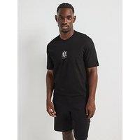 Armani Exchange Icon Project Crew Neck T-Shirt - Black