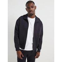 Armani Exchange Blue Edition Zip Sweat - Navy
