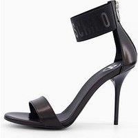 Love Moschino High Heeled Sandal - Black