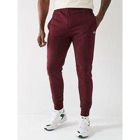 Lacoste Fleece Jersey Joggers - Red