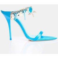 Public Desire Shellie Shelfish Heel - Blue