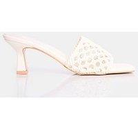 Public Desire Wide Fit Maribelles - Cream
