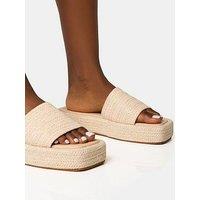 Public Desire Wide Fit Eclipse - Natural