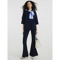 River Island Wide Leg Trousers - Blue