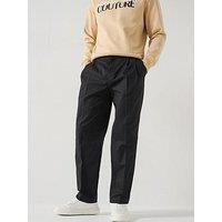 Versace Jeans Couture Pleat Stretch Formal Trouser - Black