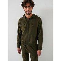 Polo Ralph Lauren Loungewear Zip Thru Hoodie - Green