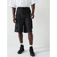 Versace Jeans Couture Cargo Logo Shorts - Black