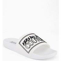 Versace Jeans Couture Pool Sliders - White