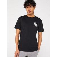 Ps Paul Smith Regular Fit Short Sleeve Zebra Logo T-Shirt - Black