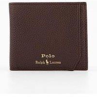 Polo Ralph Lauren Bi Fold Wallet - Dark Brown