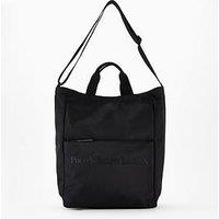 Polo Ralph Lauren Large Tonal Logo Tote Bag - Black