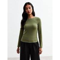 New Look 18 Aw24 Ls Babylock - Green