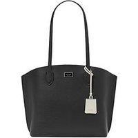 Kate Spade New York Suite Crossgrain Leather Large Open Tote Bag