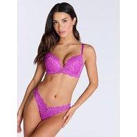 Boux Avenue Aliyah Plunge Bra - Purple Mix