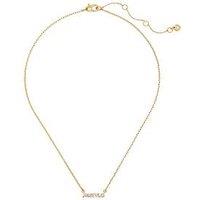 Kate Spade New York Mama Said Pendant Necklace - Gold