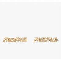 Kate Spade New York Mama Said Stud Earrings - Gold