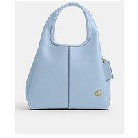 Coach Polished Pebble Leather Lana Shoulder Bag 23 - Light Purple