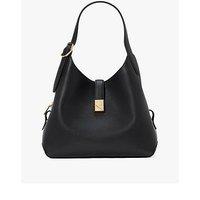 Kate Spade New York Deco Pebbled Leather Crossbody Bag Tote Bag - Black