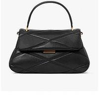 Kate Spade New York Grace Quilted Leather Small Top Handle Bag - Black