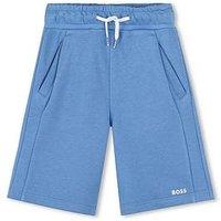 Boss Boys Logo Jog Shorts - Blue