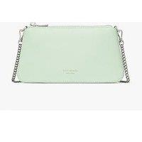 Kate Spade New York Grace Fine Grain Leather Pochette - Light Green