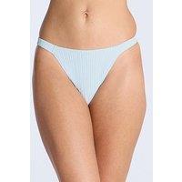 Boux Avenue Amalfi Texture Tanga Brazilian - Powder Blue