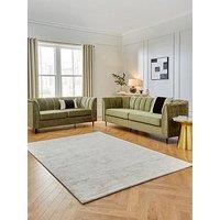 Very Home Guild 3 + 2 Seater Fabric Sofa Set (Buy & Save!) - Olive