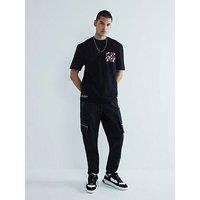 River Island Nagura T-Shirt - Black