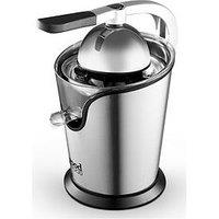 Good Food By Tower Gf12016 Citrus Juicer With Dual Cones, 100W - Stainless Steel