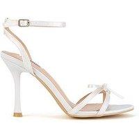 Raid Be Mine Sharly Heeled Sandals - Ivory Satin