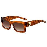 Boss Chunky Acetate Frame Sunglasses - Brown