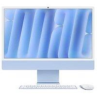 Apple Imac (M4, 2024) 24 Inch With Retina 4.5K Display, 10-Core Cpu And 10-Core Gpu, 512Gb Ssd - Blue - Imac + Microsoft 365 Family 1 Year