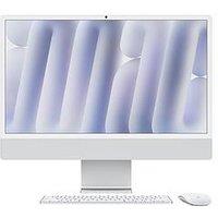 Apple Imac (M4, 2024) 24 Inch With Retina 4.5K Display, 10-Core Cpu And 10-Core Gpu, 256Gb Ssd - Silver - Imac + Microsoft 365 Family 1 Year