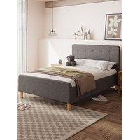 Gfw Asbourne Side Lift Up Ottoman Storage Bed With Sleepycastle Mattress Options (Buy & Save!) - Bedframe + Standard Mattress