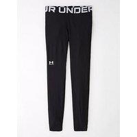 Under Armour Junior Girls Training Heatgear Tights - Black