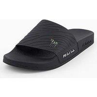 Ps Paul Smith Men'S Zed Zebra Slides - Black