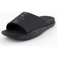 Ps Paul Smith Men'S Powel Logo Slides - Black